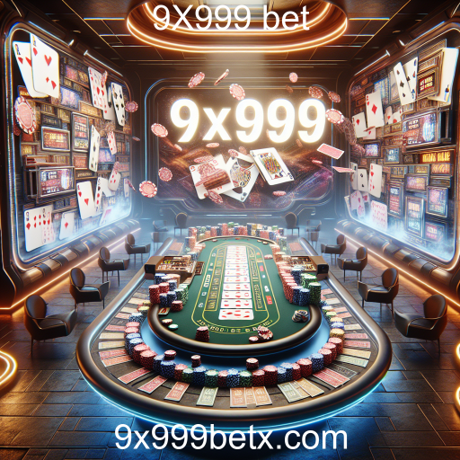 Descubra a Emoção do Poker no 9X999 Bet