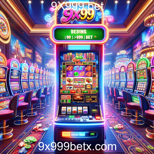 Explore o Mundo dos Slots no 9X999 Bet